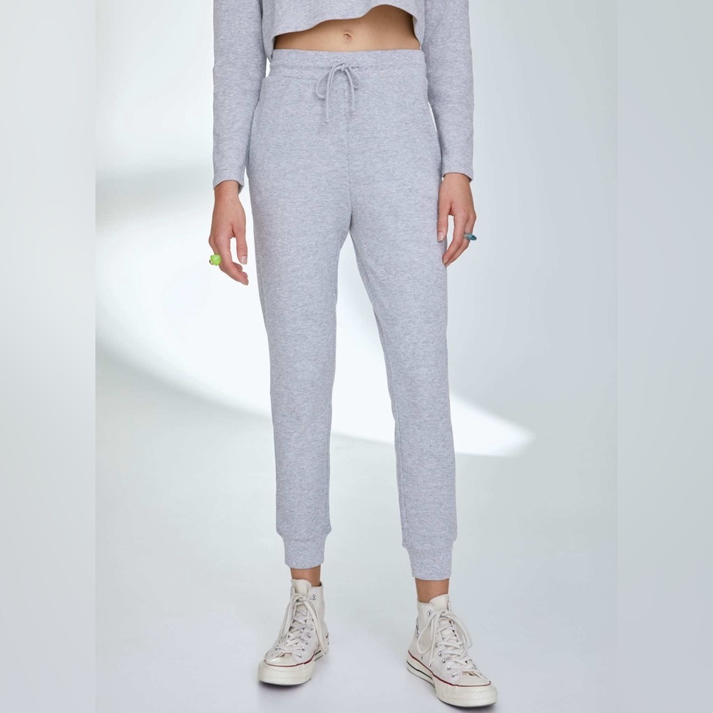 Aritzia Sunday Best Baby Waffle Jogger Rocky Grey Size XS, See Photos For Color - Picture 3 of 12